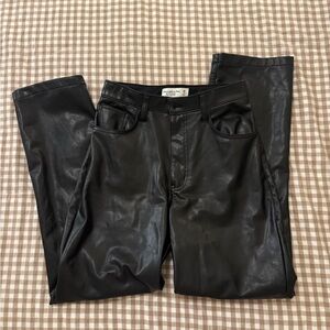 Abercrombie Leather Pants